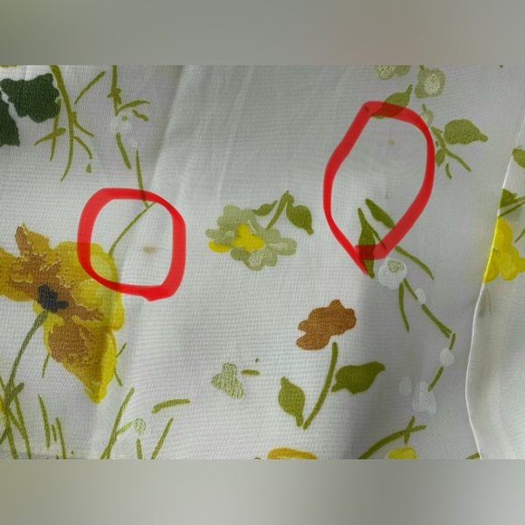 Vintage floral A-line maxi dress - Picture 14 of 16